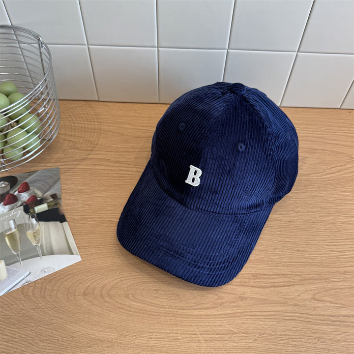 Women's Corduroy Baseball Cap Bowlift 1783922552