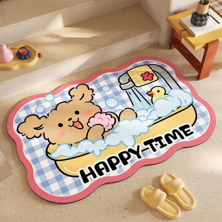 Fun Animal-Themed Bath Mat