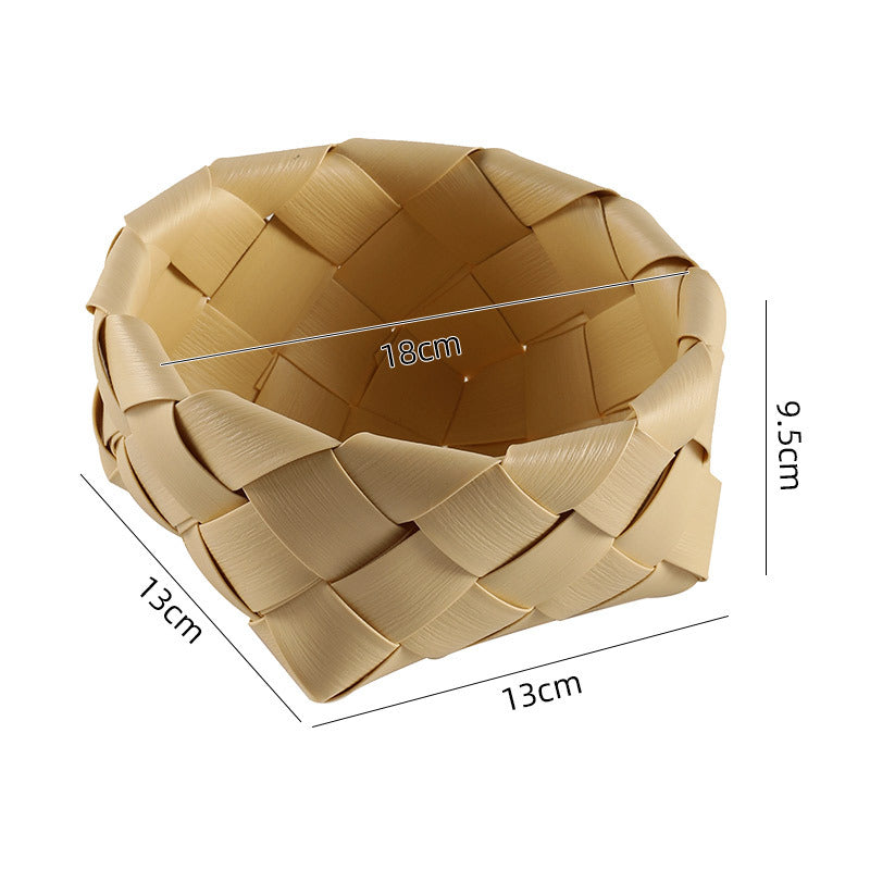 Handwoven Decorative Woven Serving Bowl Bowlift