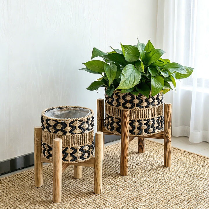High-quality plant pot with stand Bowlift