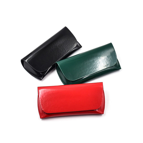 Chic Patent Leather Eyewear Case Bowlift