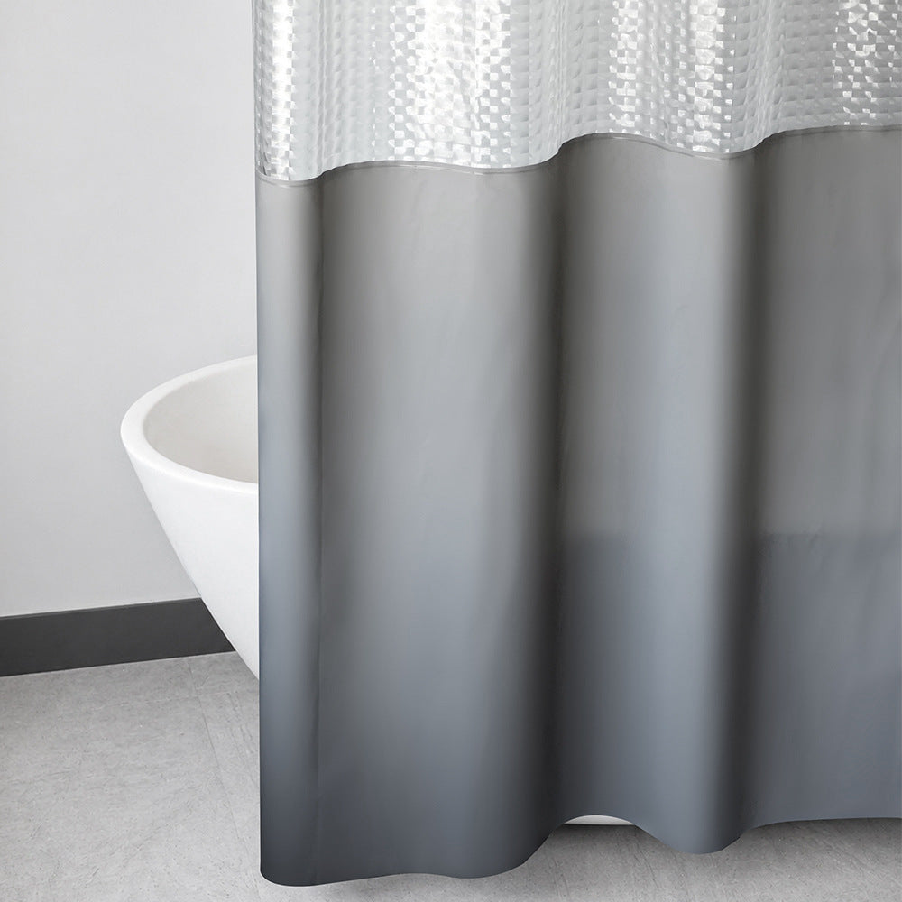 Premium Waterproof Shower Curtain Bowlift
