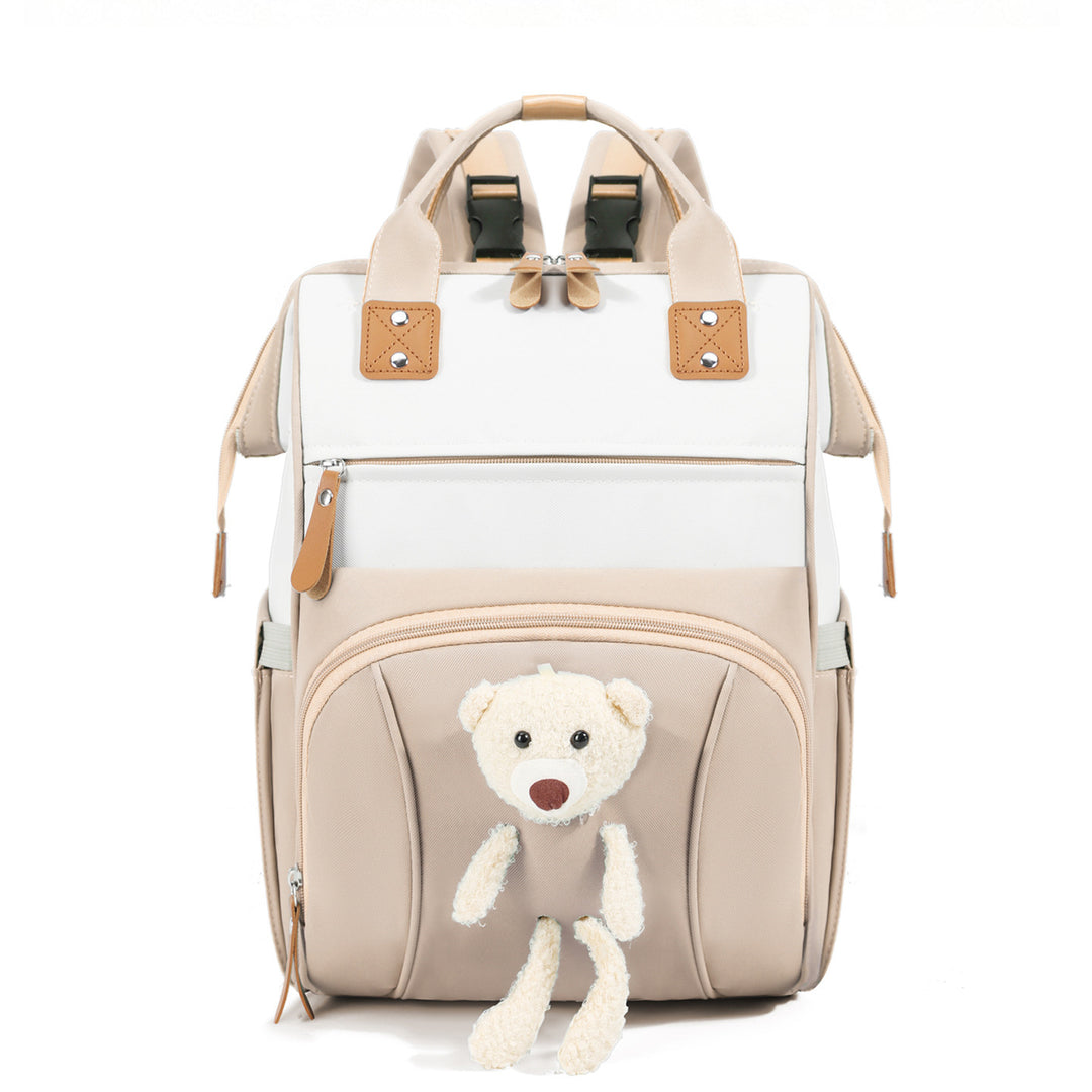 Cute Bear-Themed Diaper Backpack Bowlift