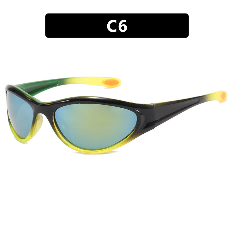 Women sporty sunglasses with polarized lenses and ergonomic design Bowlift