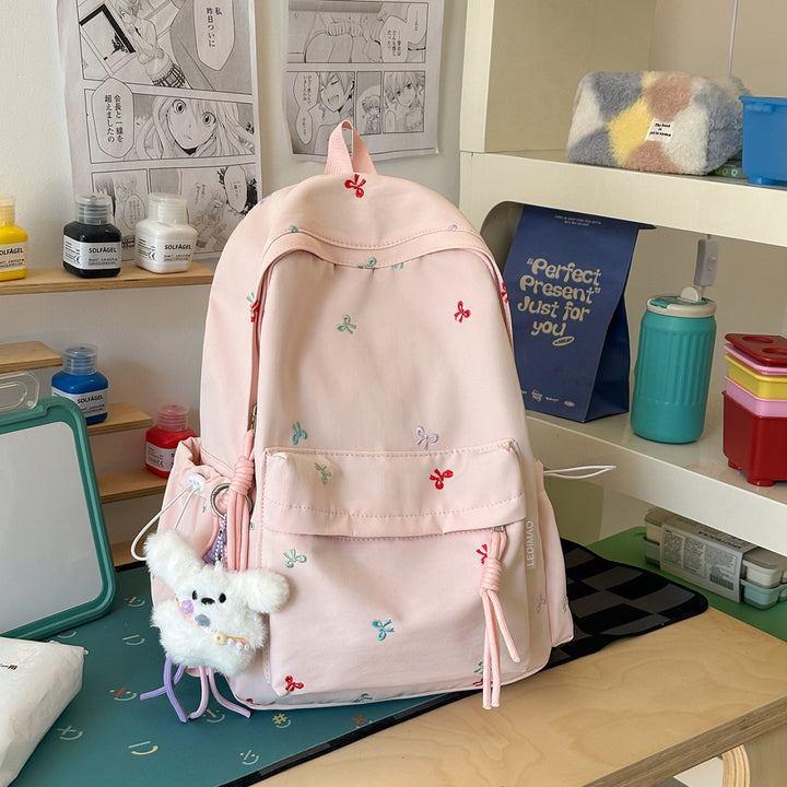 Embroidered Floral Backpacks