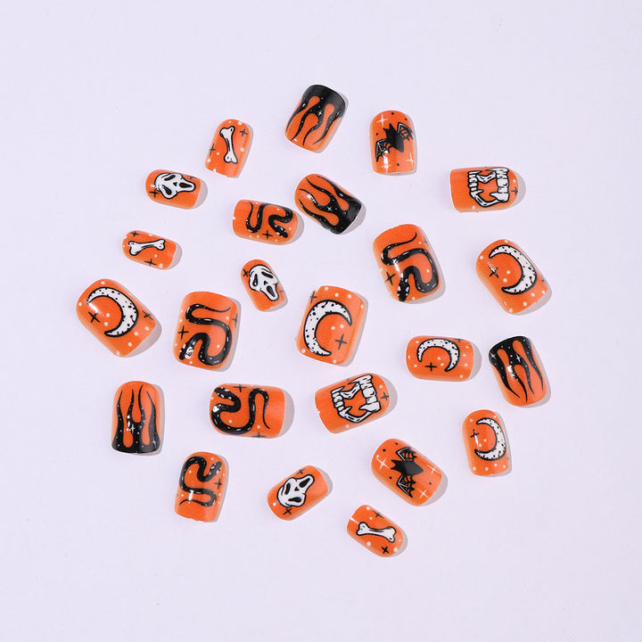 Creative Nail Art Set with Halloween Motifs Bowlift