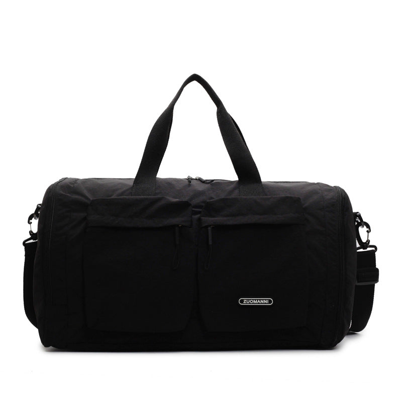 Sporty Travel Bag With Several Exterior Pockets Bowlift