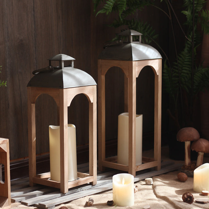 Decorative wooden lantern Bowlift