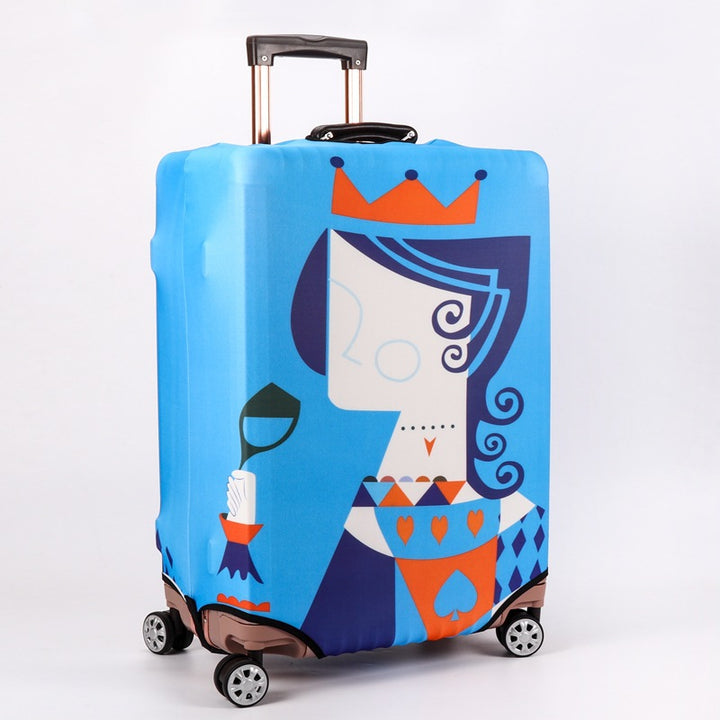 Patterned Hard Shell Luggage Bowlift