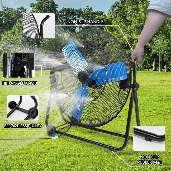 Heavy-Duty High-Performance Mist Fan Bowlift