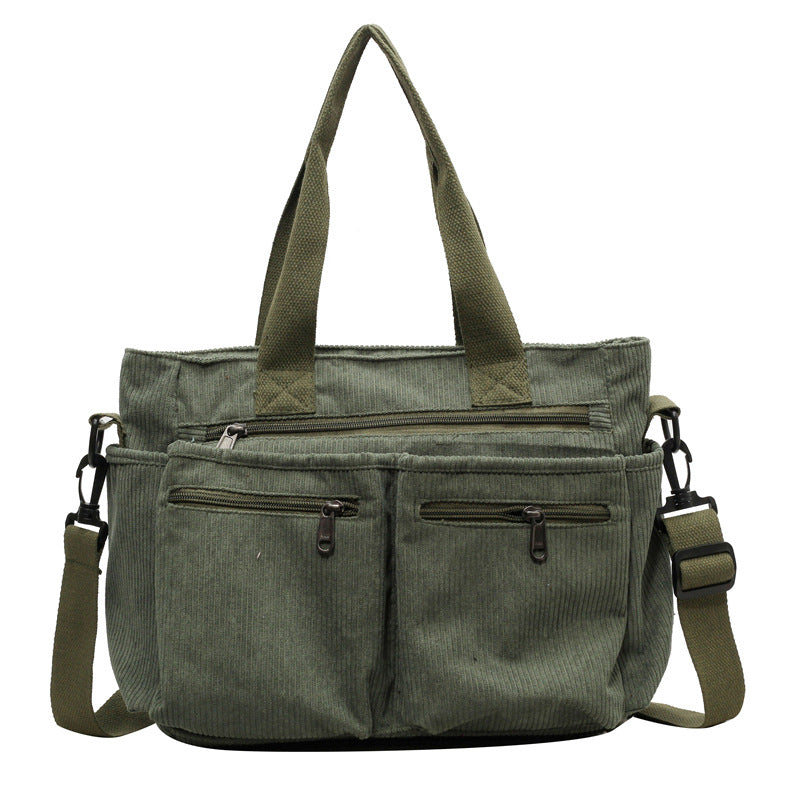 Durable shoulder bag with multiple compartments Bowlift