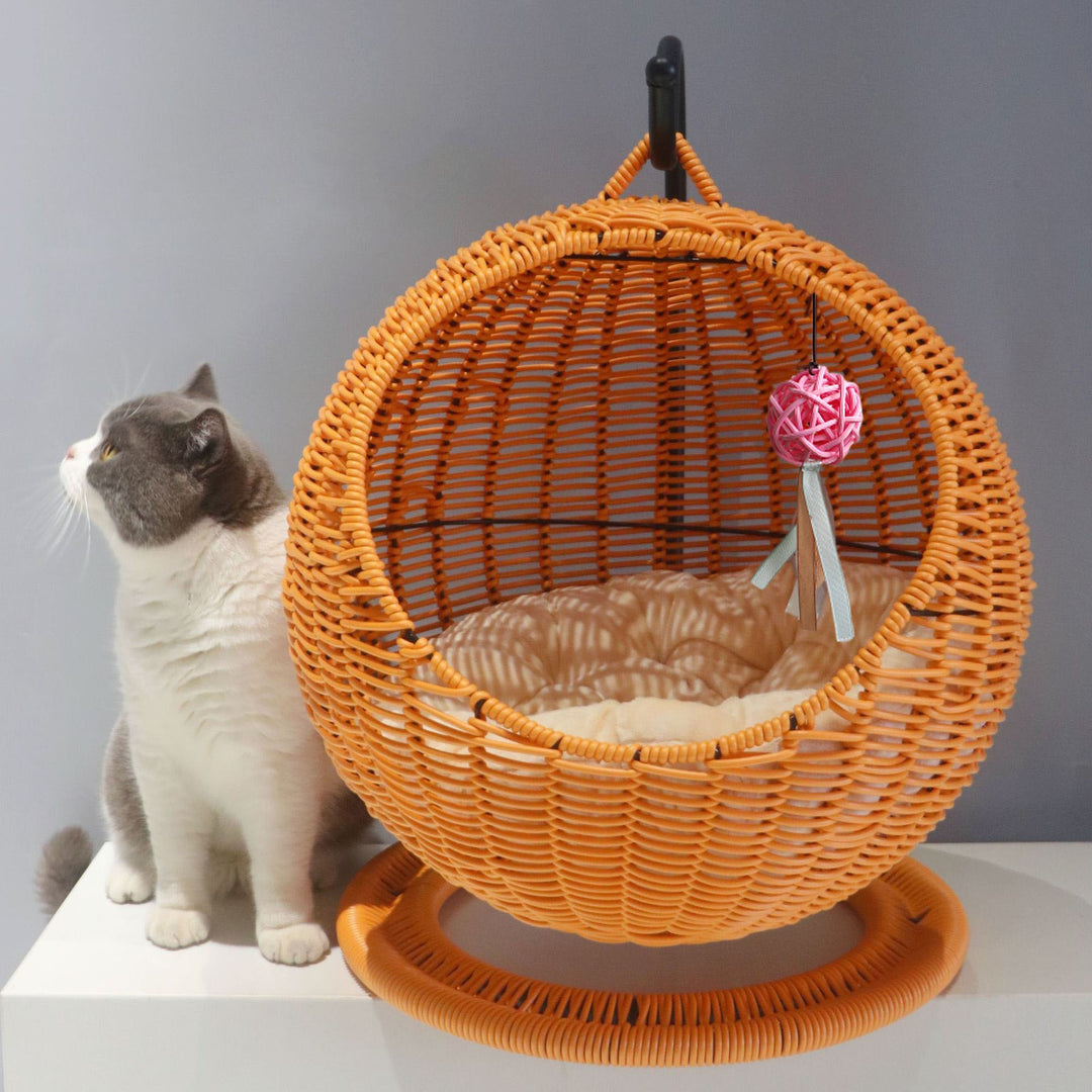 Hanging basket with comfortable padding Bowlift