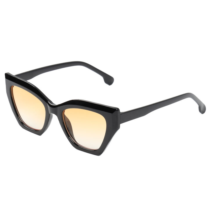 Women's Cat-Eye Sunglasses with Original Pattern Bowlift
