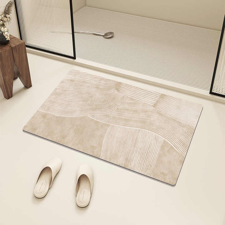 Unisex Non-Slip Memory Foam Bath Mat Bowlift