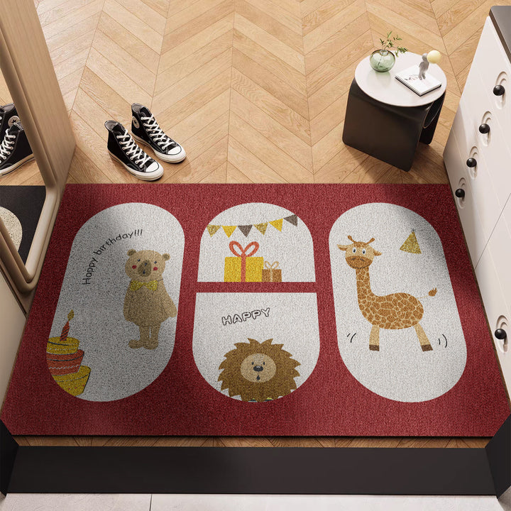 Geometric Pattern Floor Mat