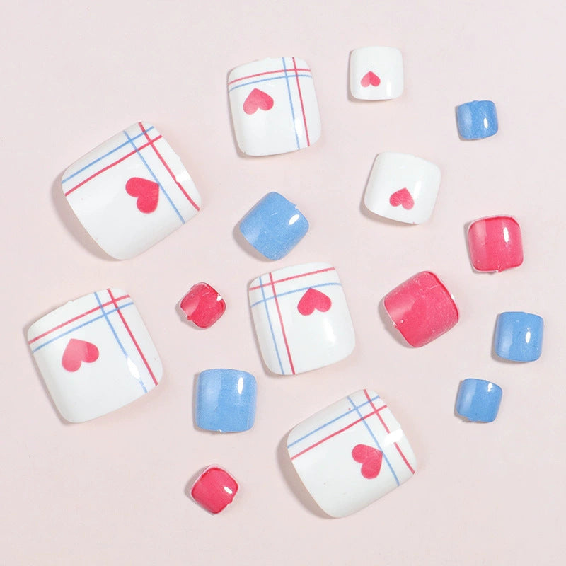 Creative Themed Press-On Nail Set Bowlift