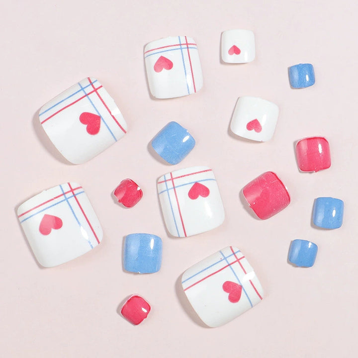 Creative Themed Press-On Nail Set Bowlift