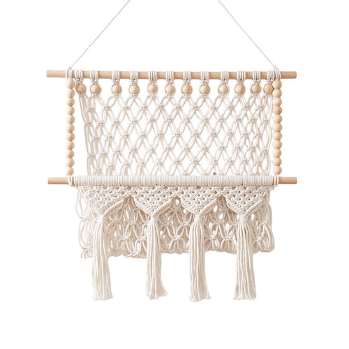Chic Macrame Wall Hanging Art Bowlift