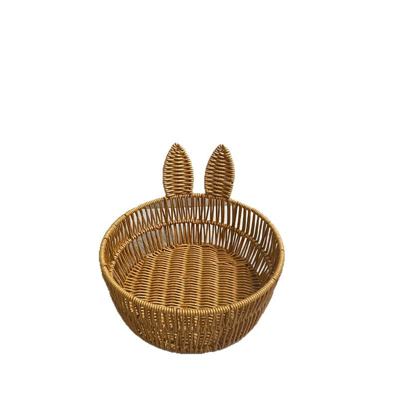 Women Decorative Basket with Ears Bowlift
