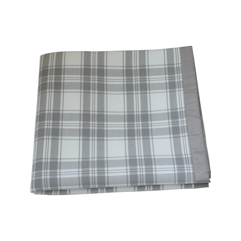 Ladies Plaid Pattern Tablecloth Bowlift