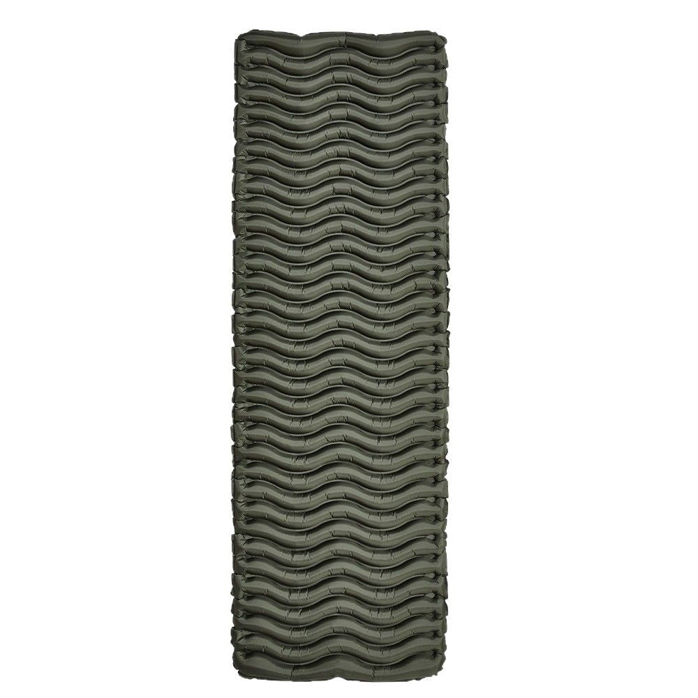lightweight inflatable camping sleeping pad with wavy air-channel comfort design Bowlift