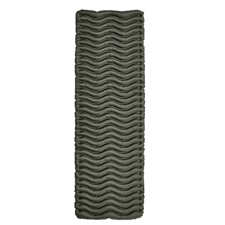 lightweight inflatable camping sleeping pad with wavy air-channel comfort design Bowlift