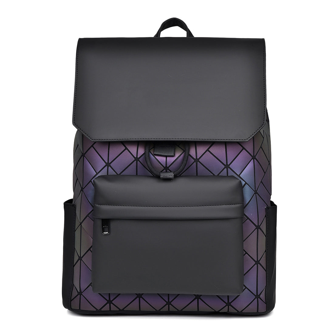 Stylish Textured Laptop Backpack Bowlift