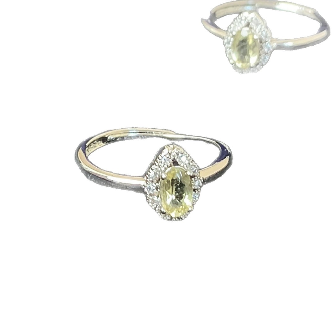 Oval Halo Gemstone Engagement Ring With Micro Pave Band