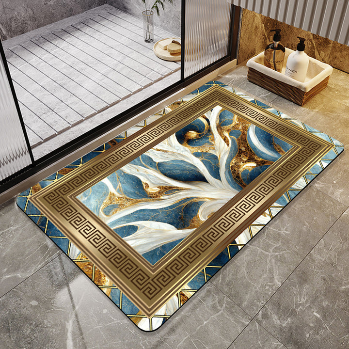Stylish Decorative Bath Mat Bowlift