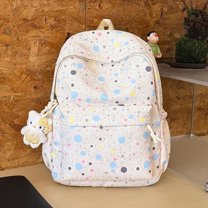 Backpack with Colorful Dots Bowlift