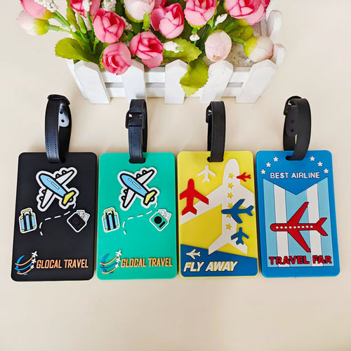 Unisex Luggage Tag with Innovative Air Travel Design Bowlift