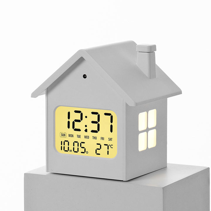 Digital House Clock Bowlift