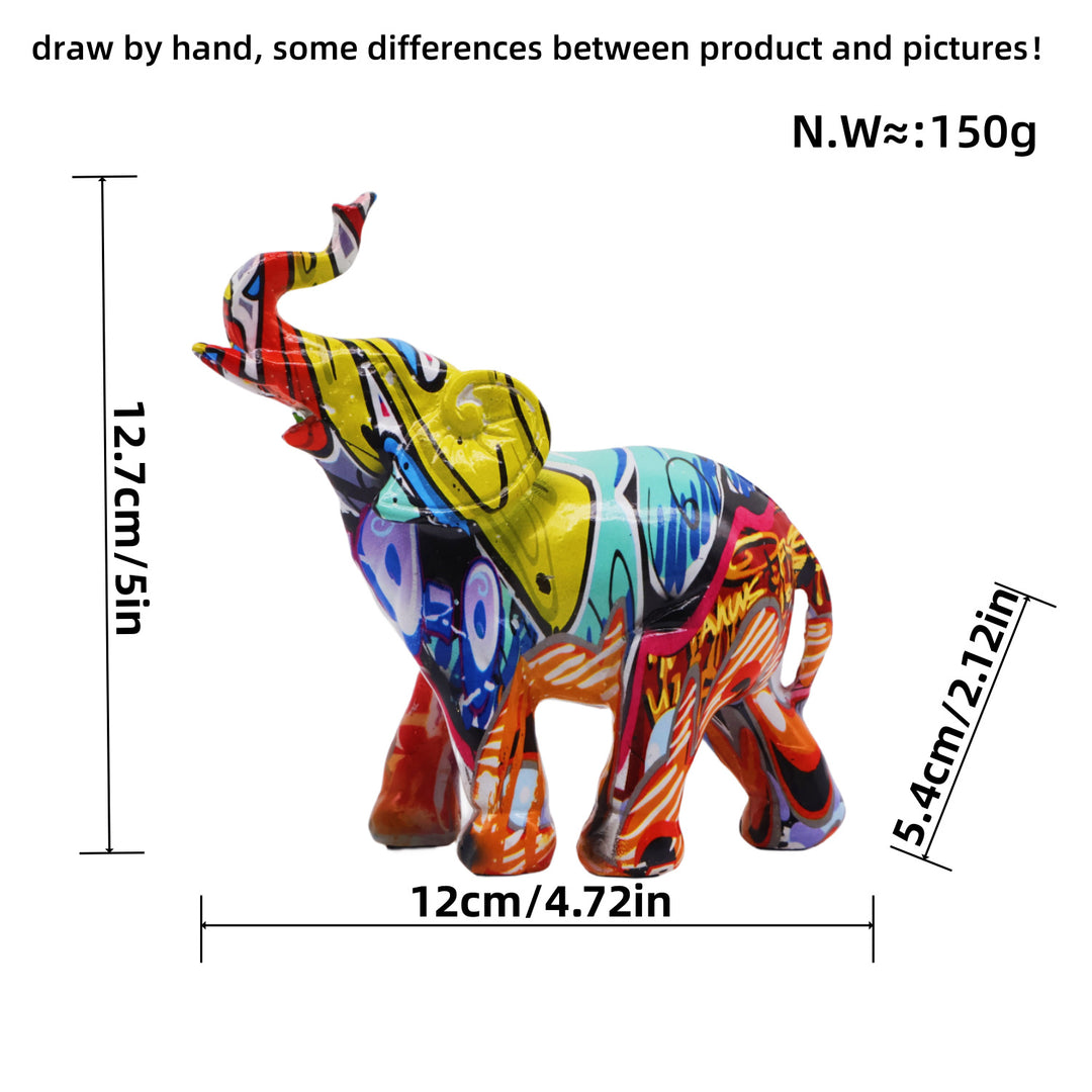 Artistically designed elephant figure Bowlift