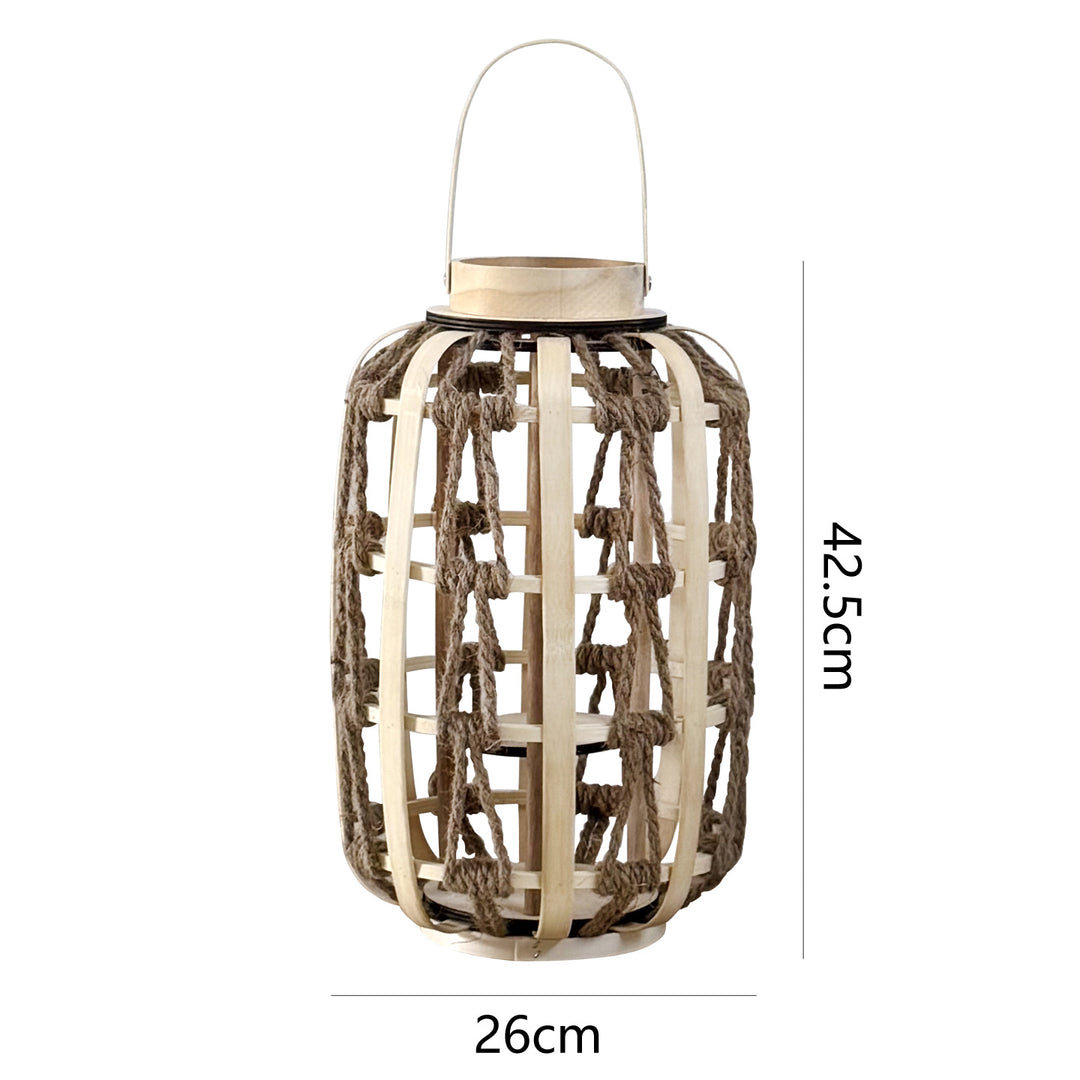 Decorative Rattan Lantern Bowlift