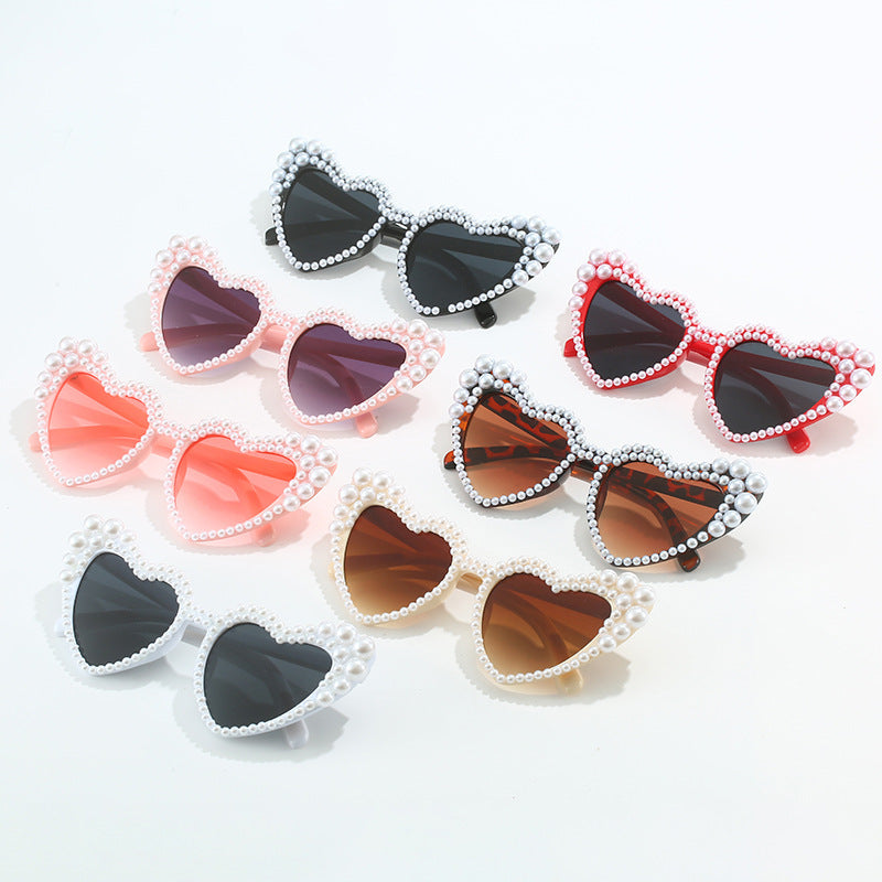 Cat-Eye Pearl-Embellished Sunglasses Bowlift