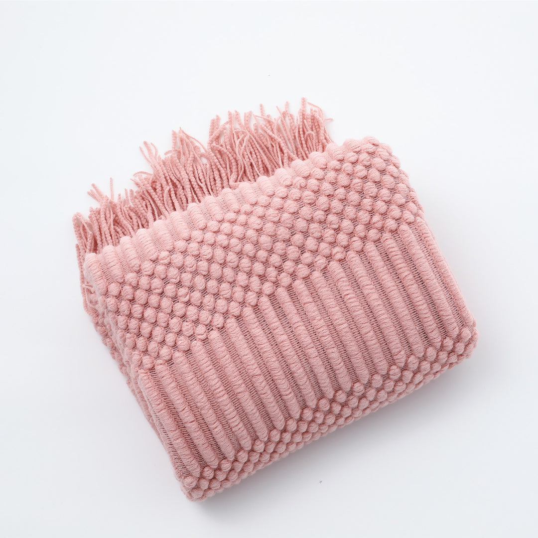 Textured Knit Scarf Bowlift