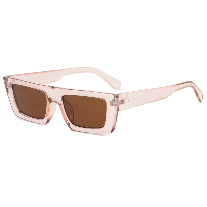 Women's fashionable square designer sunglasses with polarized lenses Bowlift