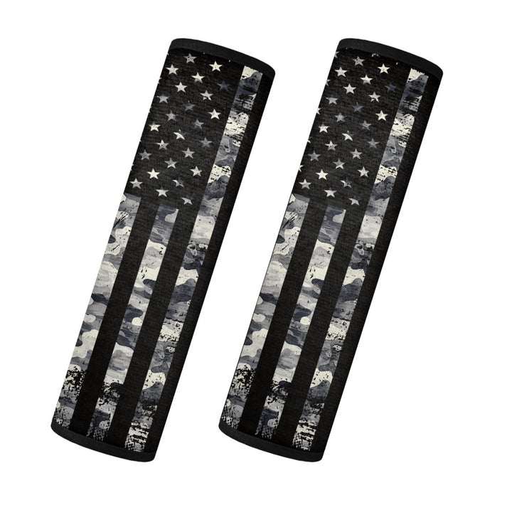 Compression Arm Sleeves with Distressed American Flag Print Bowlift