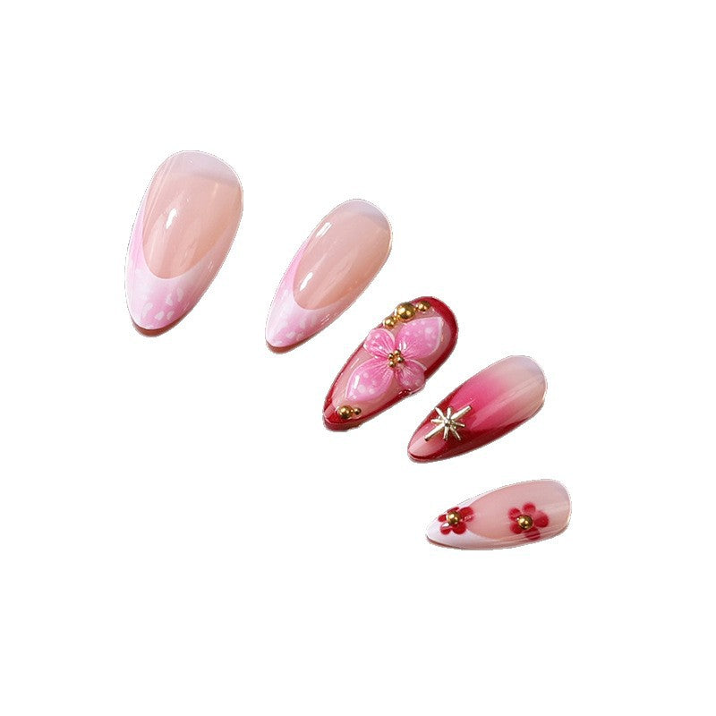 Premium Artistic Press-On Nail Collection Bowlift
