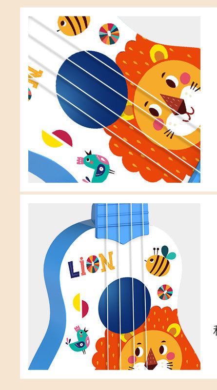Cartoon Ukulele Bowlift