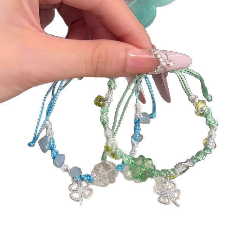 Adjustable Crystal Charm Bracelet Bowlift