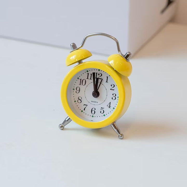 Classic Alarm Clock In Colorful Retro Design Bowlift
