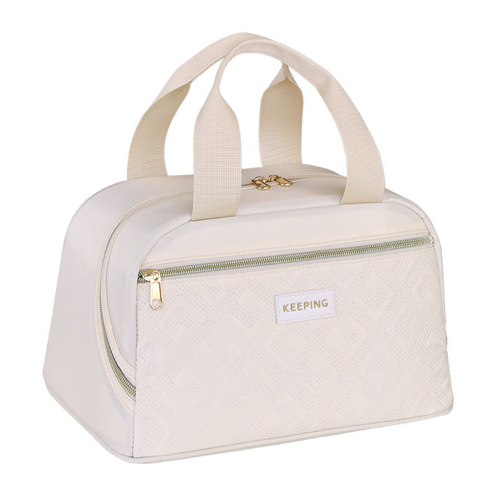 Cooler Bag With Insulating Properties And Practical Carry Handles Bowlift
