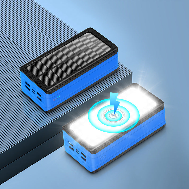 Solar Powerbank with LED Lamp Bowlift