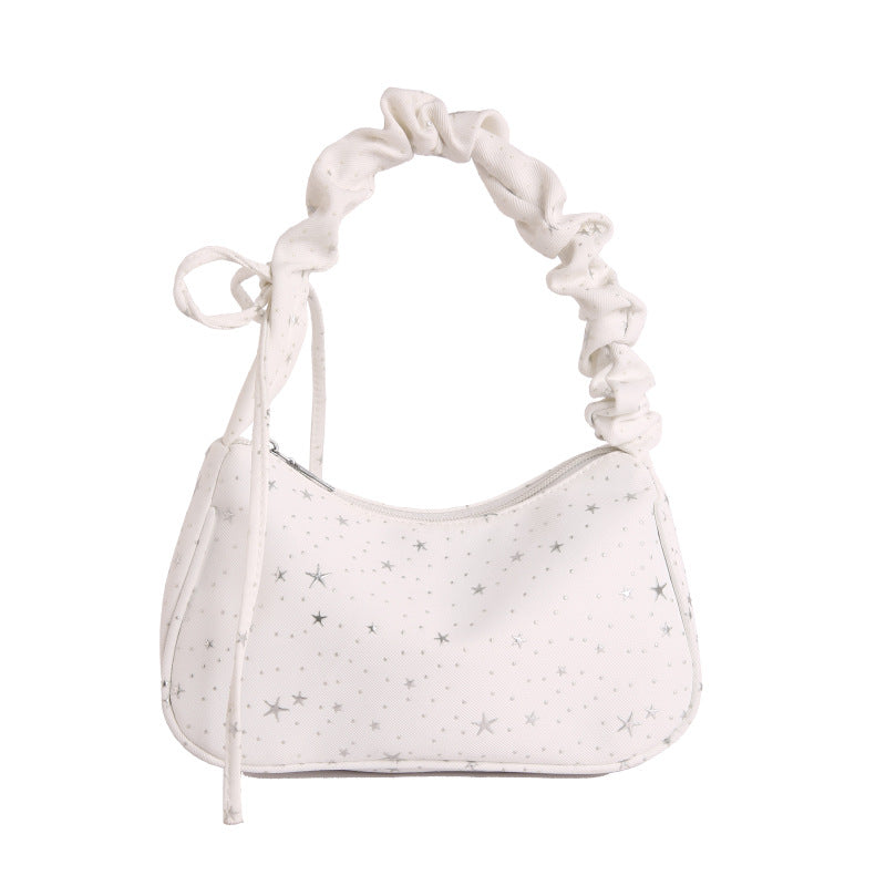 WoChic Slouchy Star-Patterned Handbag Bowlift