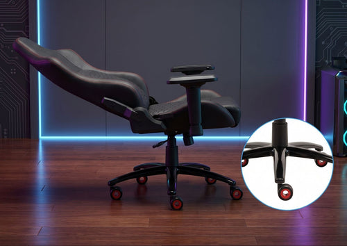 Adjustable Racing Style Gaming Chair Bowlift