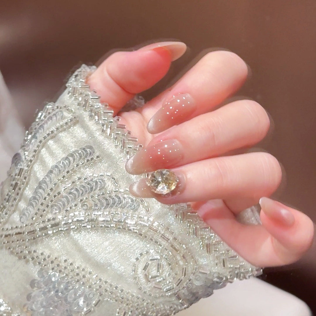 Decorative Press-On Nail Design Set Bowlift