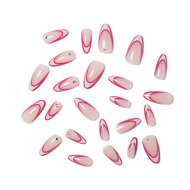 Artistic Stiletto Nail Art Extensions Bowlift