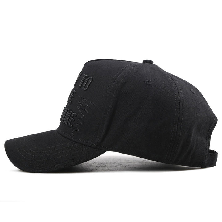 Men's Embroidered Graphic Baseball Cap Bowlift
