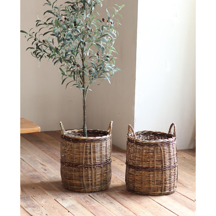 Rustic storage basket Bowlift
